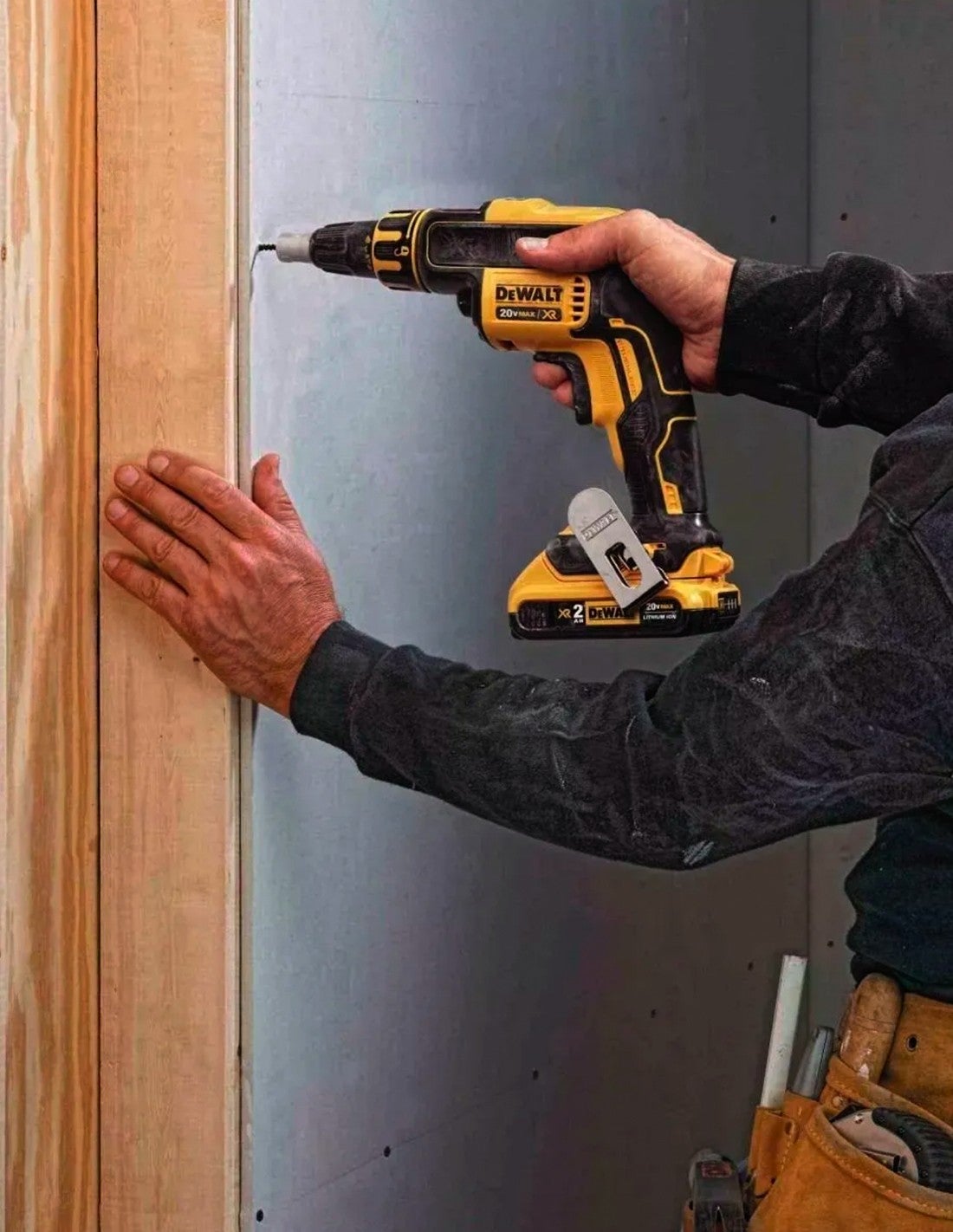 Visseuse à placo 18V XR (2x5,0 Ah) avec chargeur de vis en TSTAK - DEWALT DCF620P2K - 7