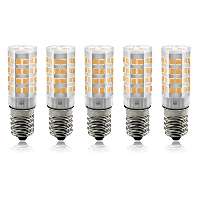 5 ampoules E14 3W LED, équivalentes à 30W 240lm 6000K lumière blanche, ampoules maïs, adaptées aux chambres, salons, cuisines, couloirs de jardin