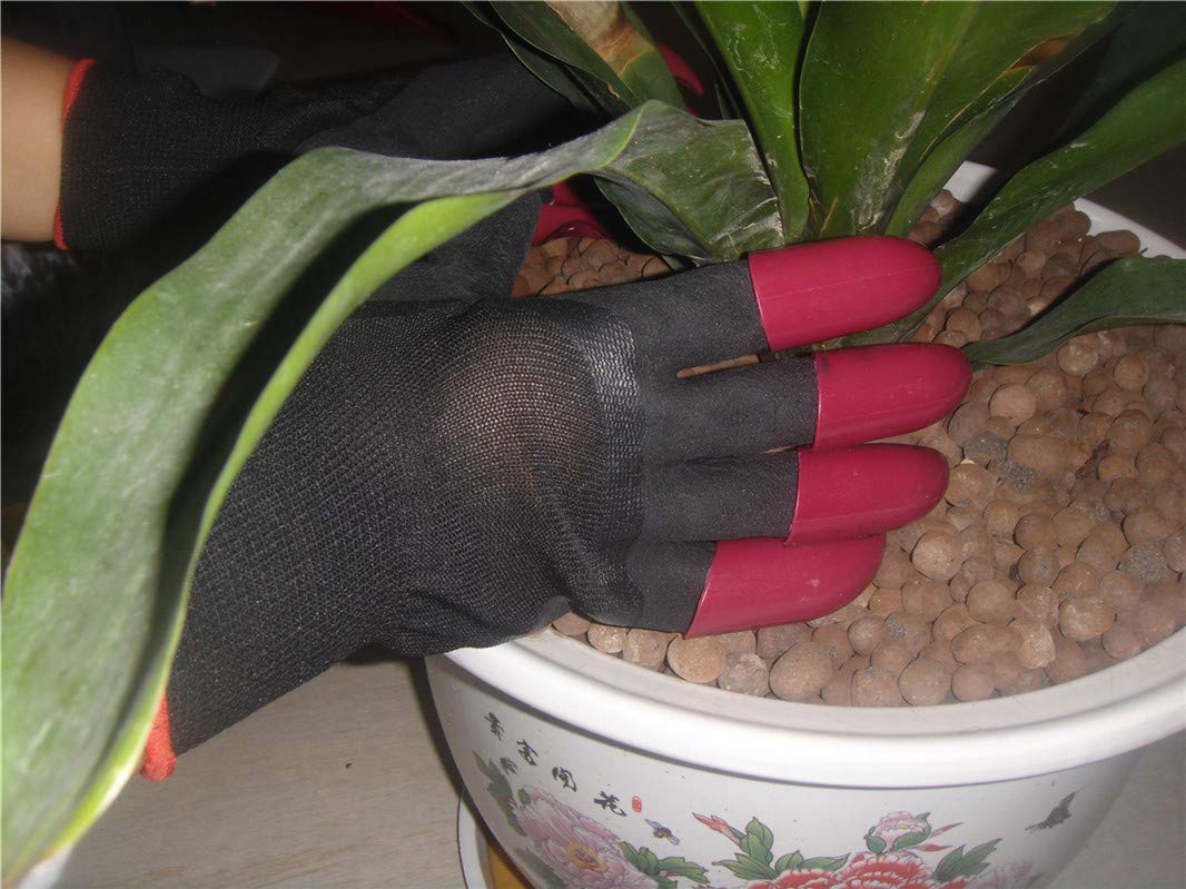 Gants de Jardin avec Griffes Imperméables Gants de Génie Jardinage pour Creuser une Plantation la Ferme des Gants de Travail avec 8 Griffes - 2