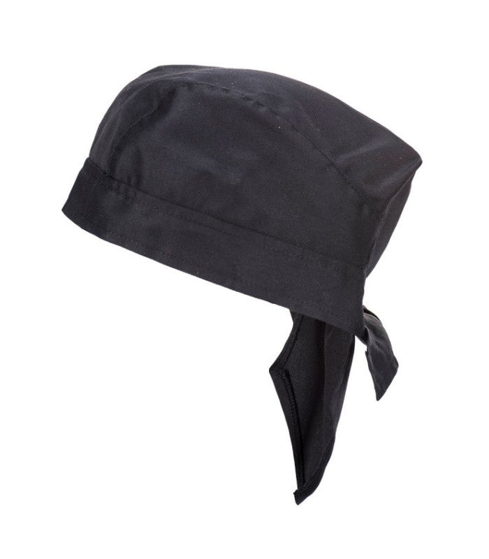 6 Cappelli Da Cuoco Neri Con Fascia Regolabile – In Poliestere Traspirante, Per Chef E Personale Di Cucina