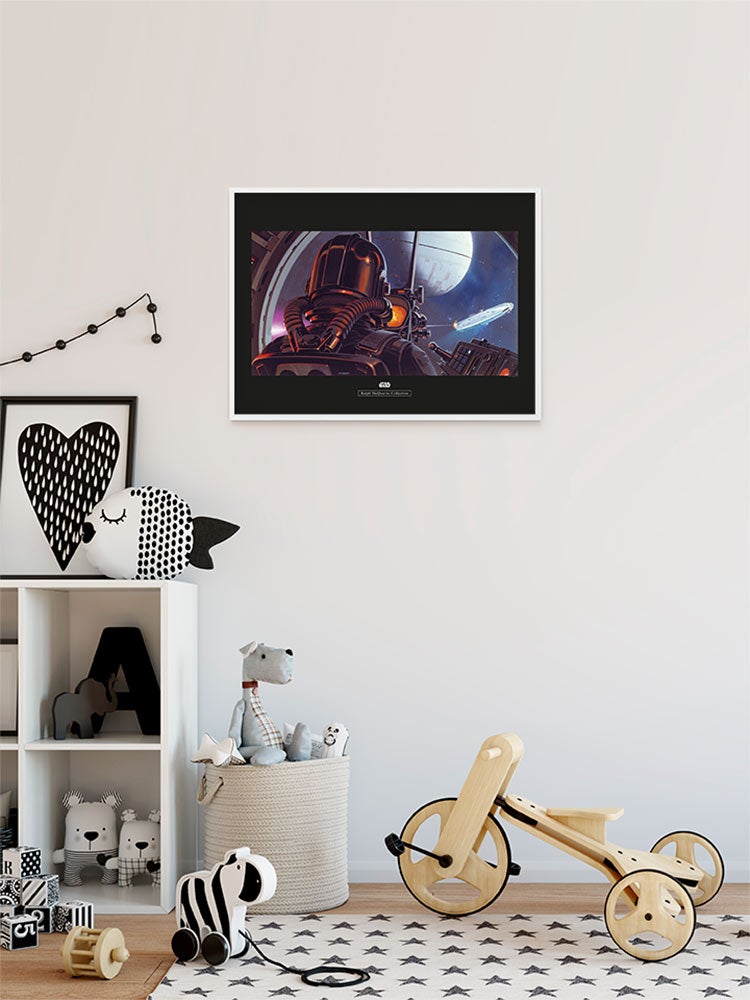 Komar Star Wars Wandbild 'Death Star Control' – 70 X 50 Cm, Premium-Poster Auf Fotopapier
