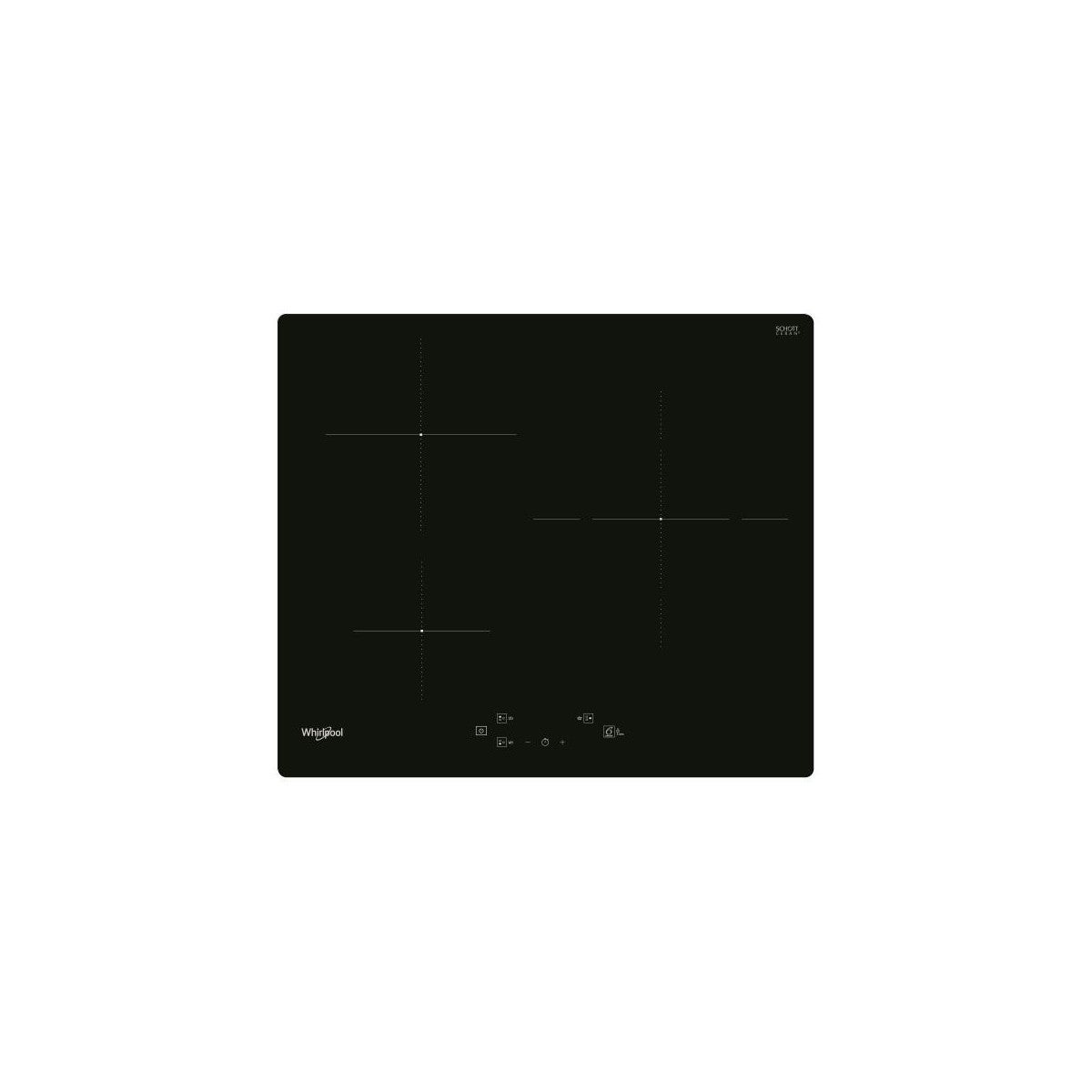 Table De Cuisson Induction 4 Zones 7200W Noir - Electroménager