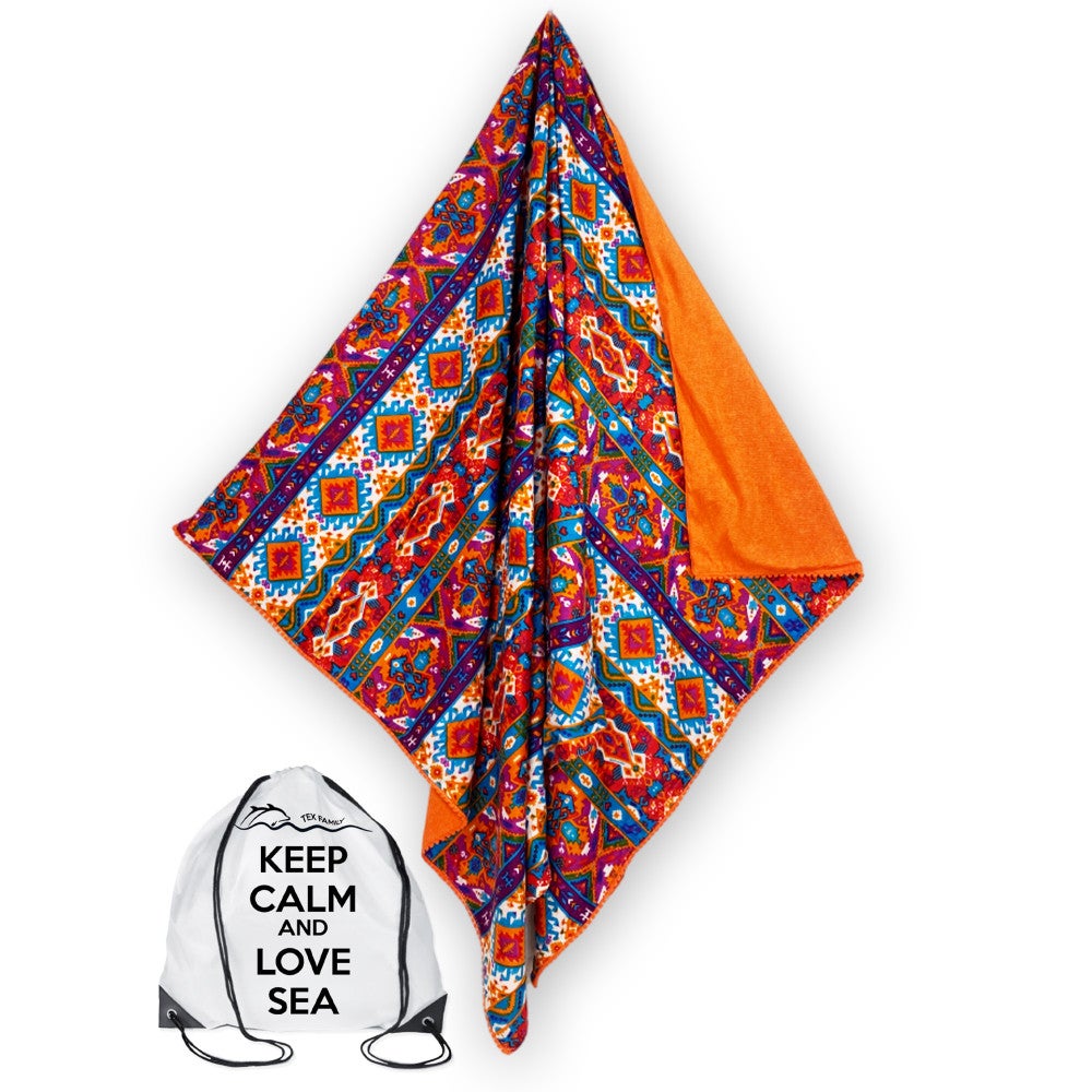 Serviette de toilette PURE - Orange - Adulte - 11.35