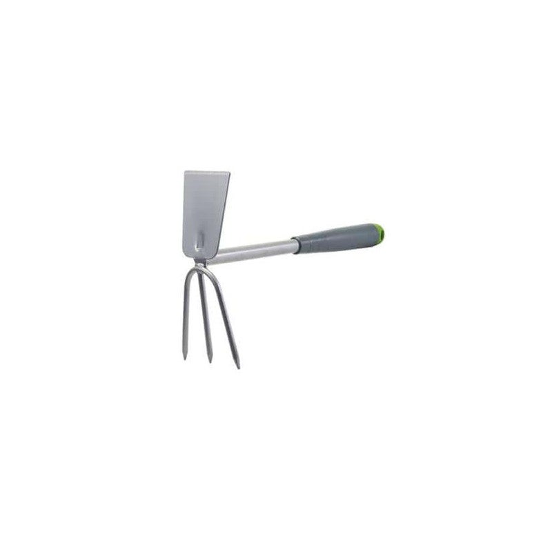 Azada manual rastrillo cultivador 300 mm Silverline acero pintado ...