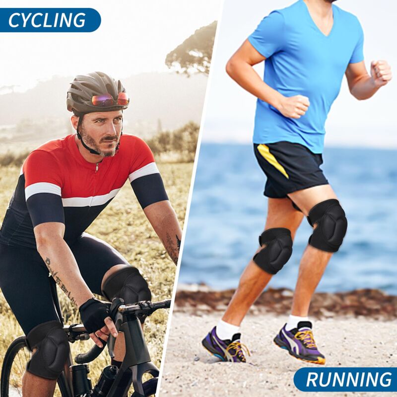 Genouillères de Protection, Genouillère Travail, Éponge pour Jardinage, Travaux, Carreleur, Construction, Nettoyage (1 Paire) - 4
