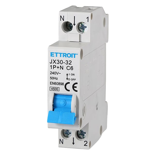 Interruttore Magnetotermico Automatico 1P+N 32A 220V Salvavita