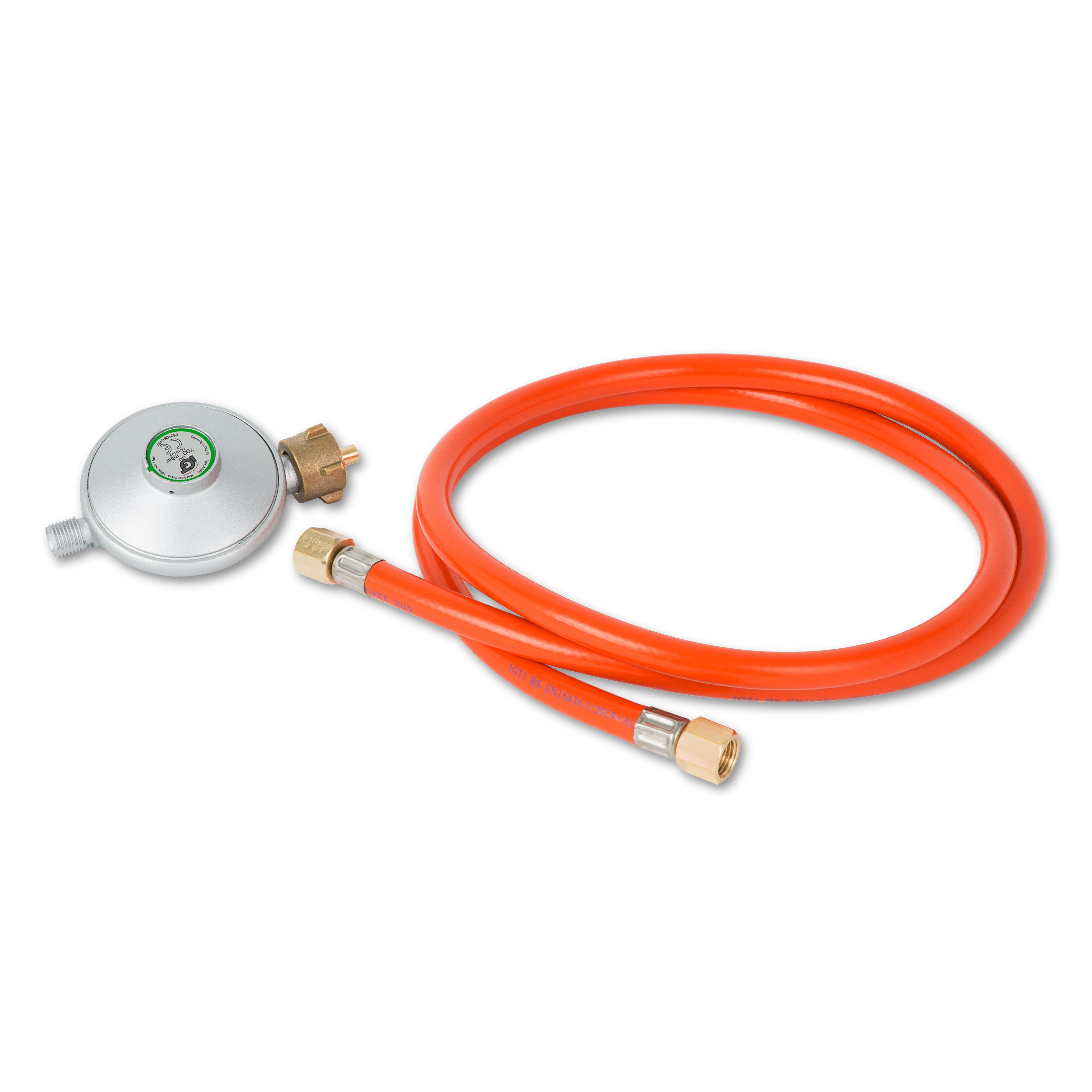 EBERTH Canon à Chaleur 30kW, Chauffage à gaz avec tuyau et détendeur, 650 m³/h de débit, 76 °C de flux d'air - 6