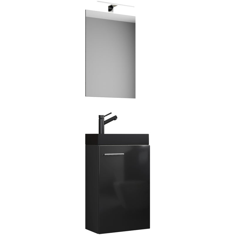 umywalka do mebli łazienkowych Slito Czarny Zobacz opis