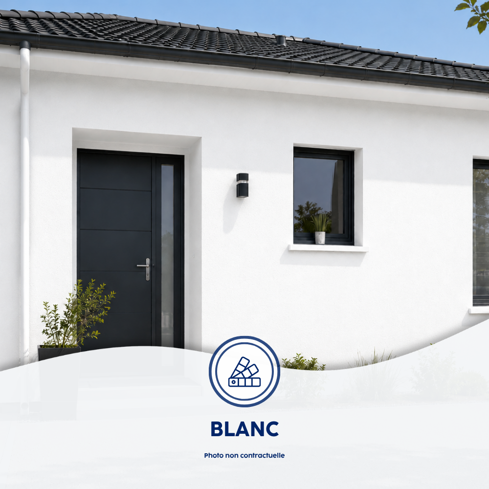 Peinture étanche & élastique pour protection façade Tonnelet de 10 Kg Blanc - ETANC10 - MATPRO - 2