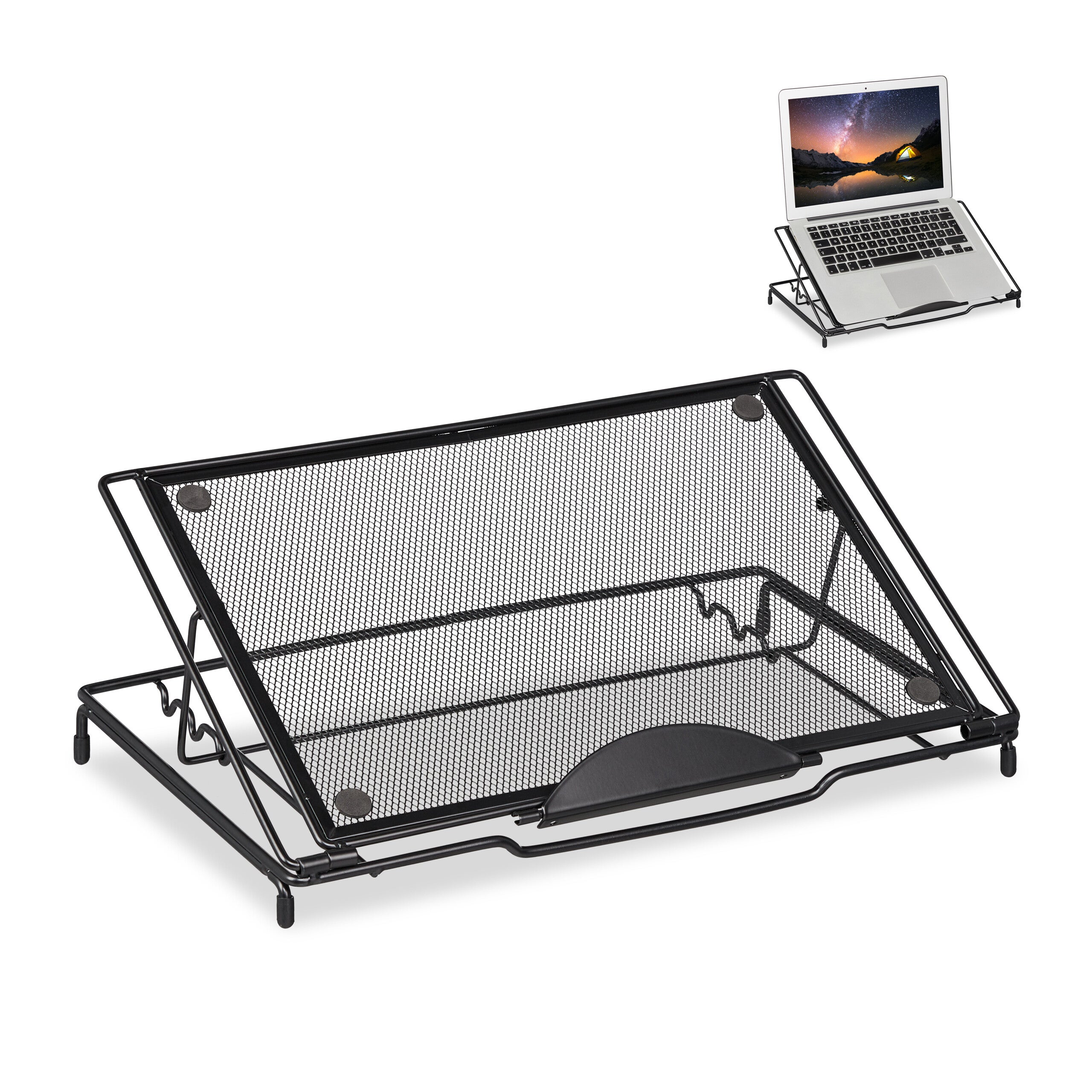 Adaptateur Support Pour Ordinateur Portable HFTEK - Compatible VESA 75x75/100x100 Mm