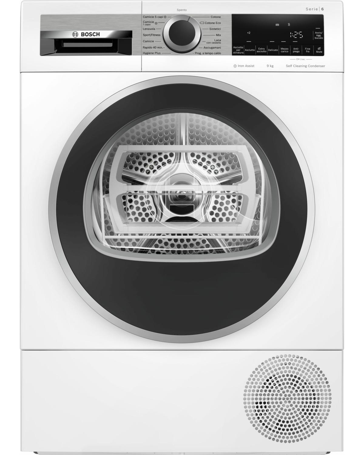 Bosch Serie 6 Wqg245c0it Secadora Independiente Carga Frontal 9 Kg A+++ Blanco , Leroy Merlin