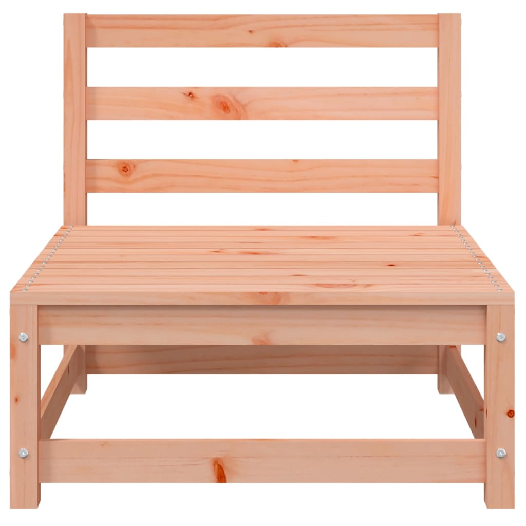 Canapé de jardin avec repose-pieds 2 places bois massif douglas vidaXL - 7
