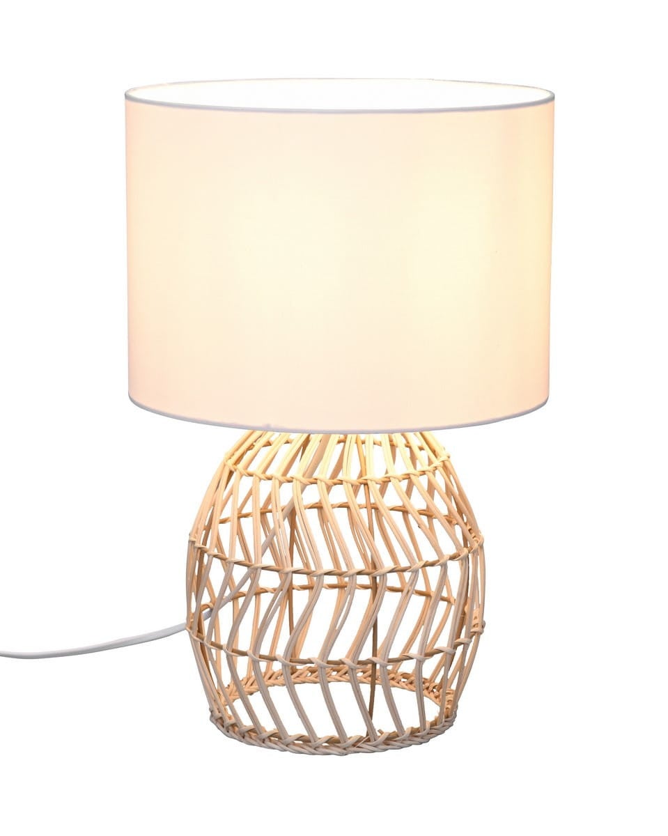 Lampa stołowa RIKE brązowy RL R51131036
