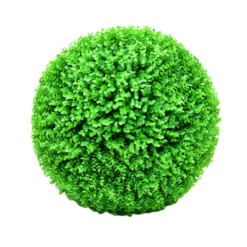 Leroy Merlin Decoracion Hogar，Bola De Hierba De Plástico De Alta Simulación, Milán Decoración De Bar De Centro Comercial Oscura 