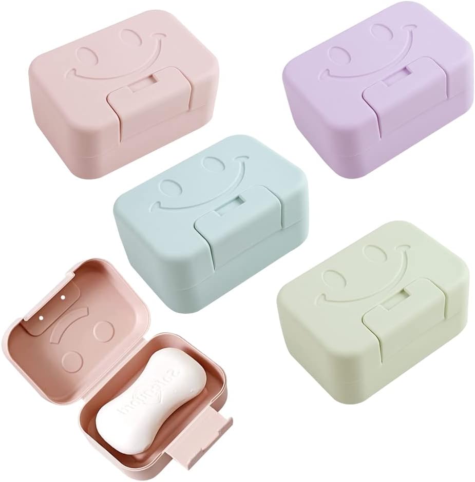 Boîte à Savon De Voyage, Porte-savon Avec Couvercle, Boîte à Savon De Voyage Porte Savon Avec Couvercle Boite A Savon De Voyage Portable Boite A Savon De Voyage Etanche 96671741