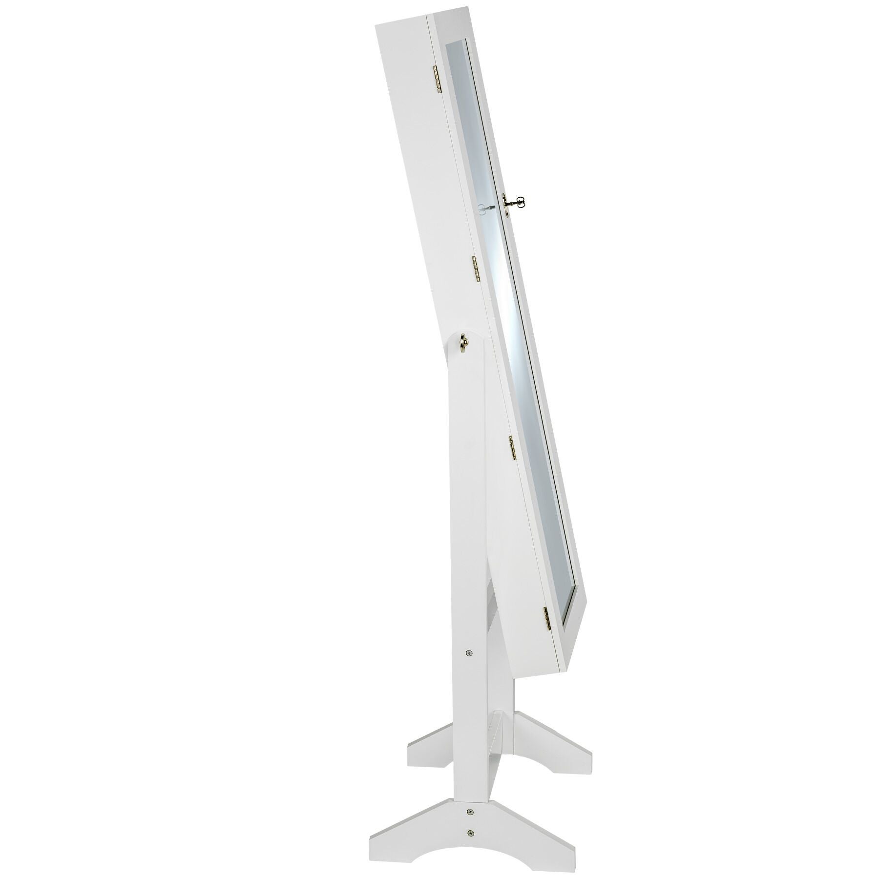 TECTAKE espejo joyero con espejo de cuerpo completo - 2