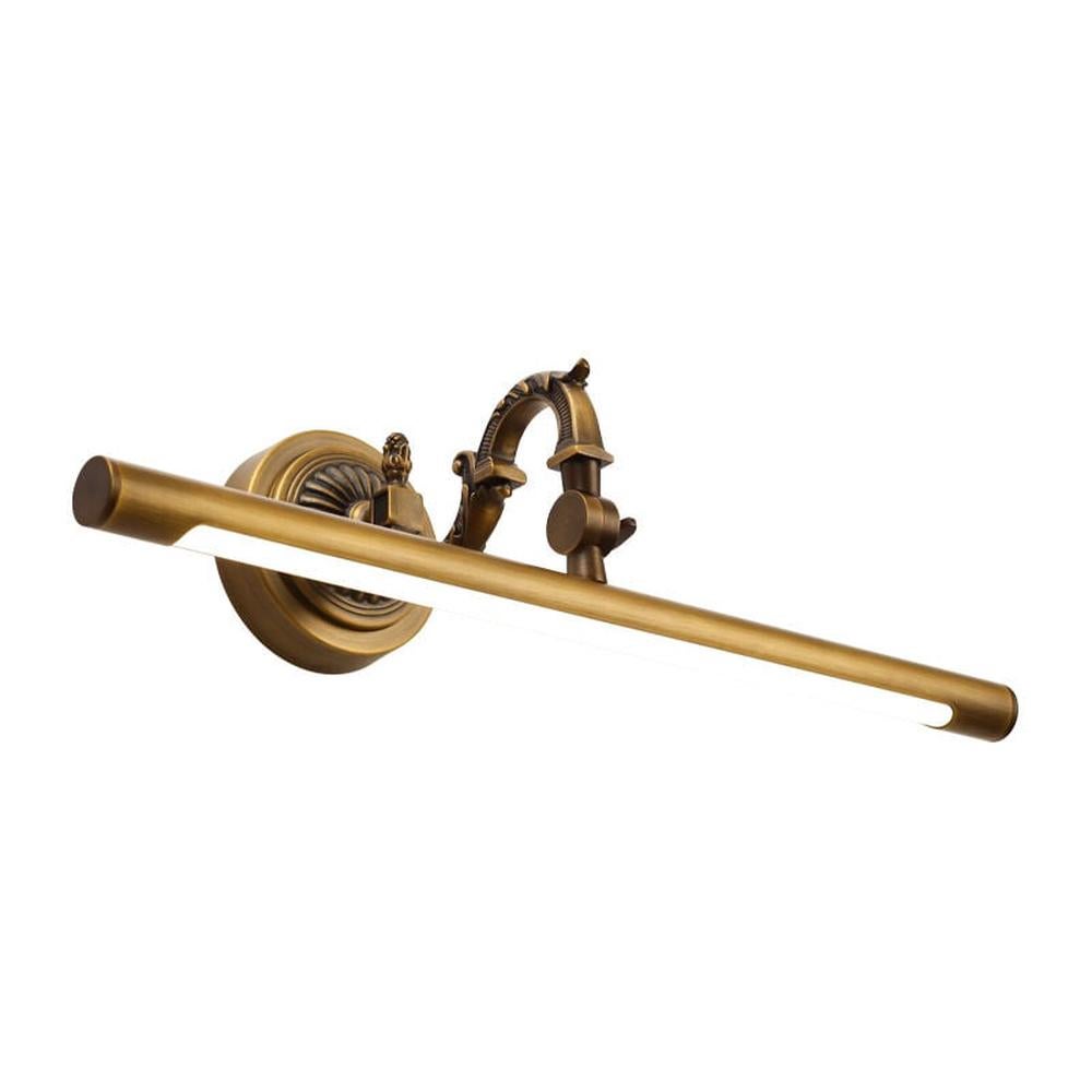 ACHNC - Lampe De Miroir Salle De Bain LED En Bois 60cm - Éclairage Maquillage Réglable - Blanc Neutre 4000K - 11