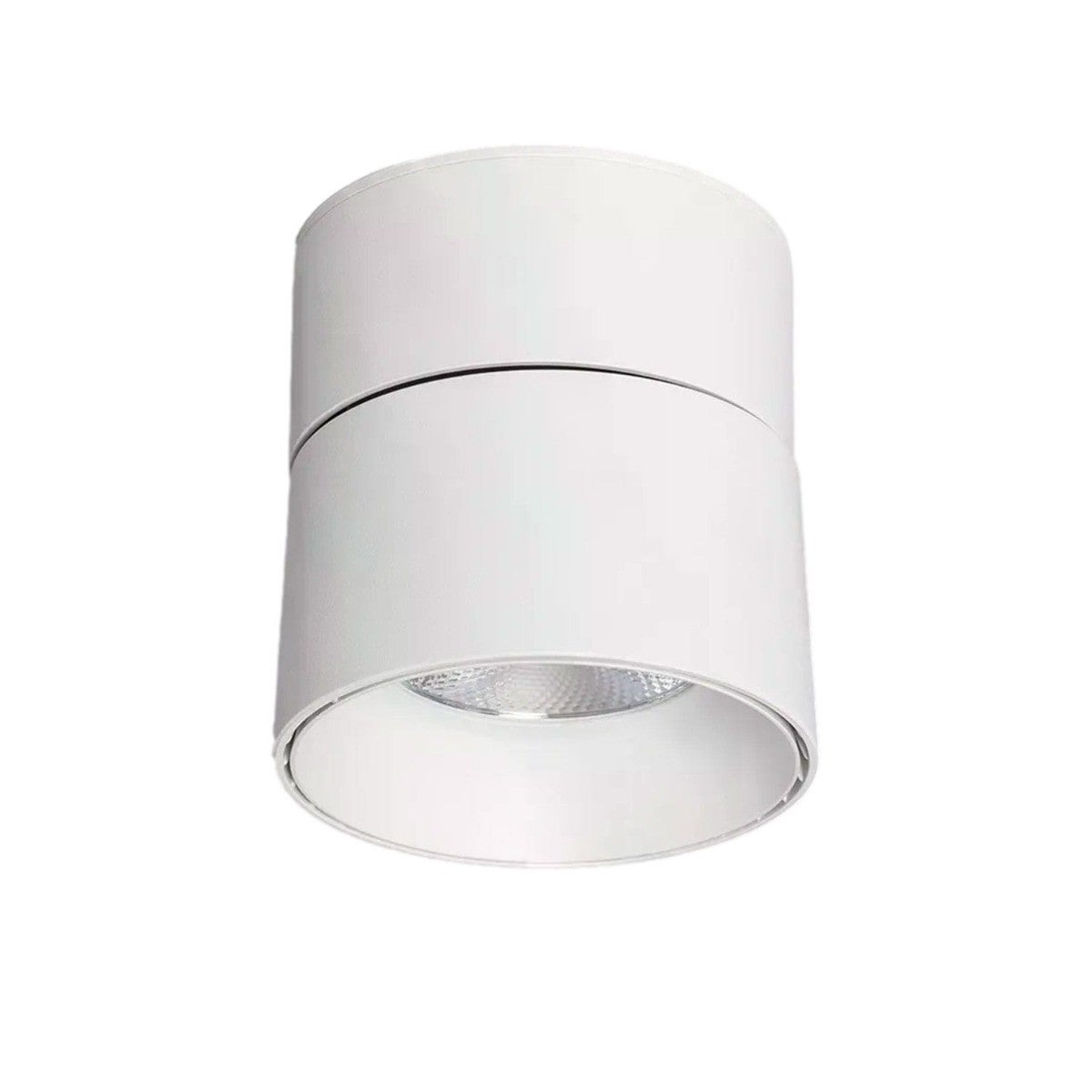 Reflektor sufitowy spot natynkowy okrągły Romeo biały LED 30W 2300K-3200K 2400lm wym: 15 x 11 x 11 cm metal Abruzzo