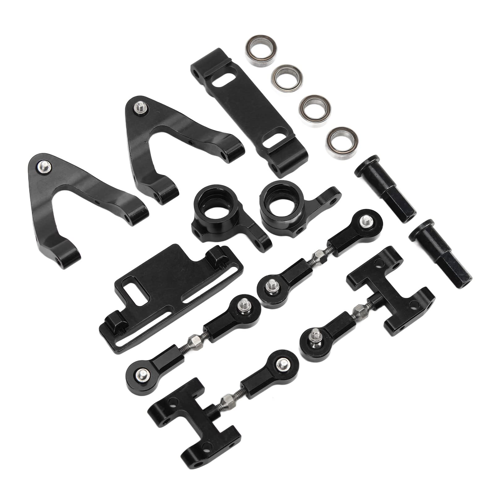 Asyduey Bras De Suspension Supérieur Et Inférieur EA1001 EA1002 – Pour JLB Racing Cheetah 11101/21101 J3 Speed 1/10 – Lot 4 Pièces
