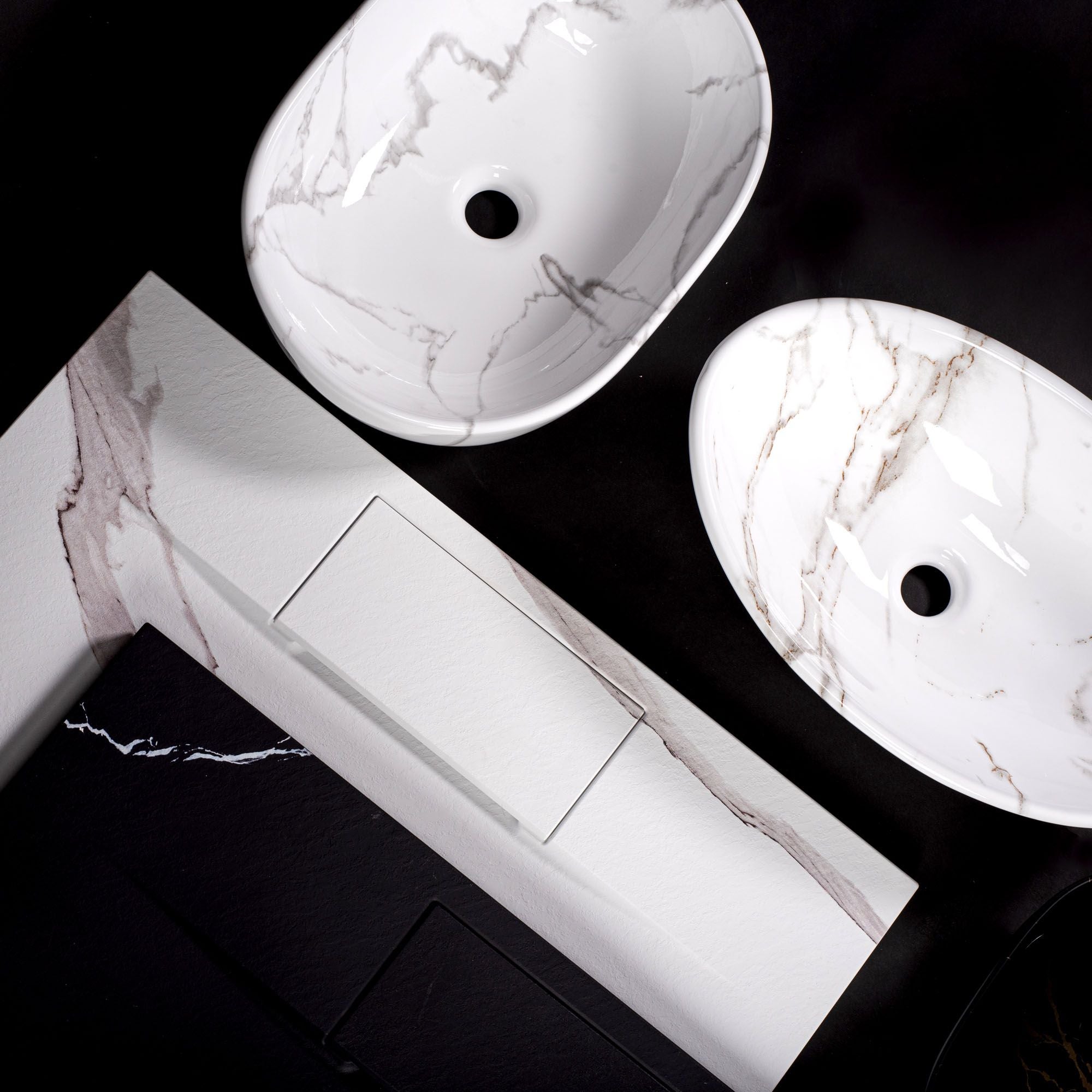 LAVABO DA APPOGGIO REA LINDA LAVA WHITE 48,5X34X14,5CM - 6