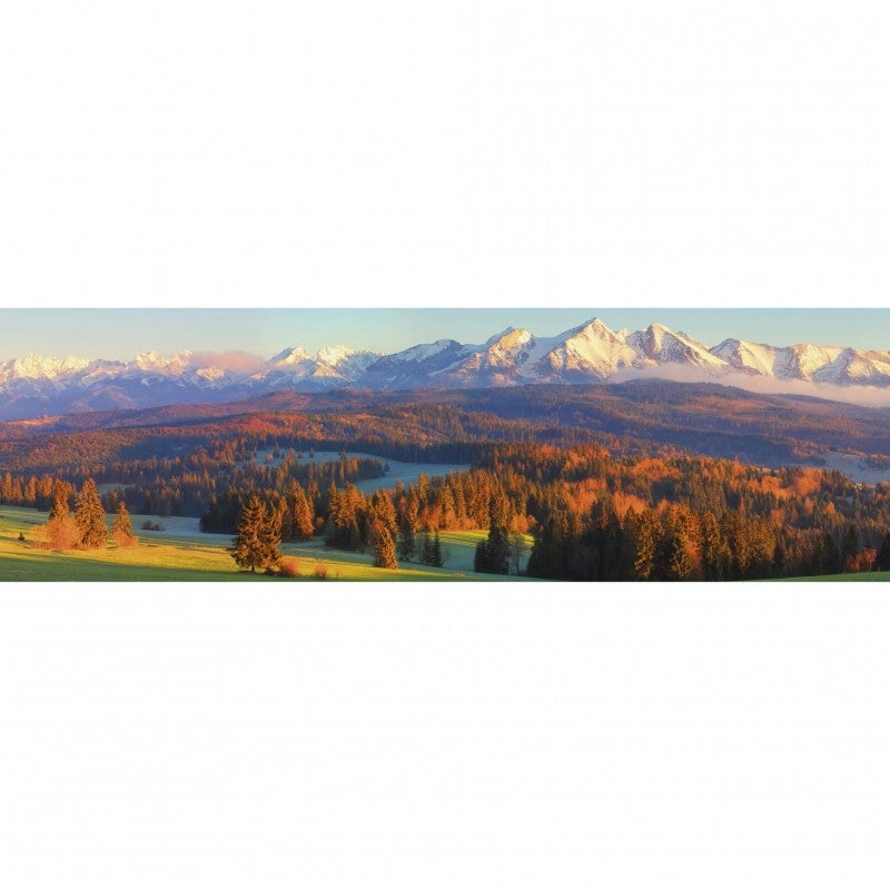 Tableau verre acrylique Zakopane 130 x 40 cm - Décoration murale photo pour la maison - 2