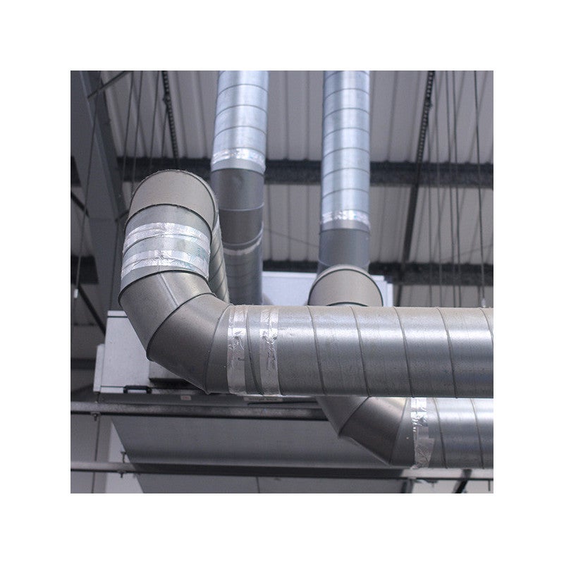 Ruban adhésif aluminium longueur 50 mètres | assemblage étanchéité des conduits VMC - Largeur (mm): 50 - 3