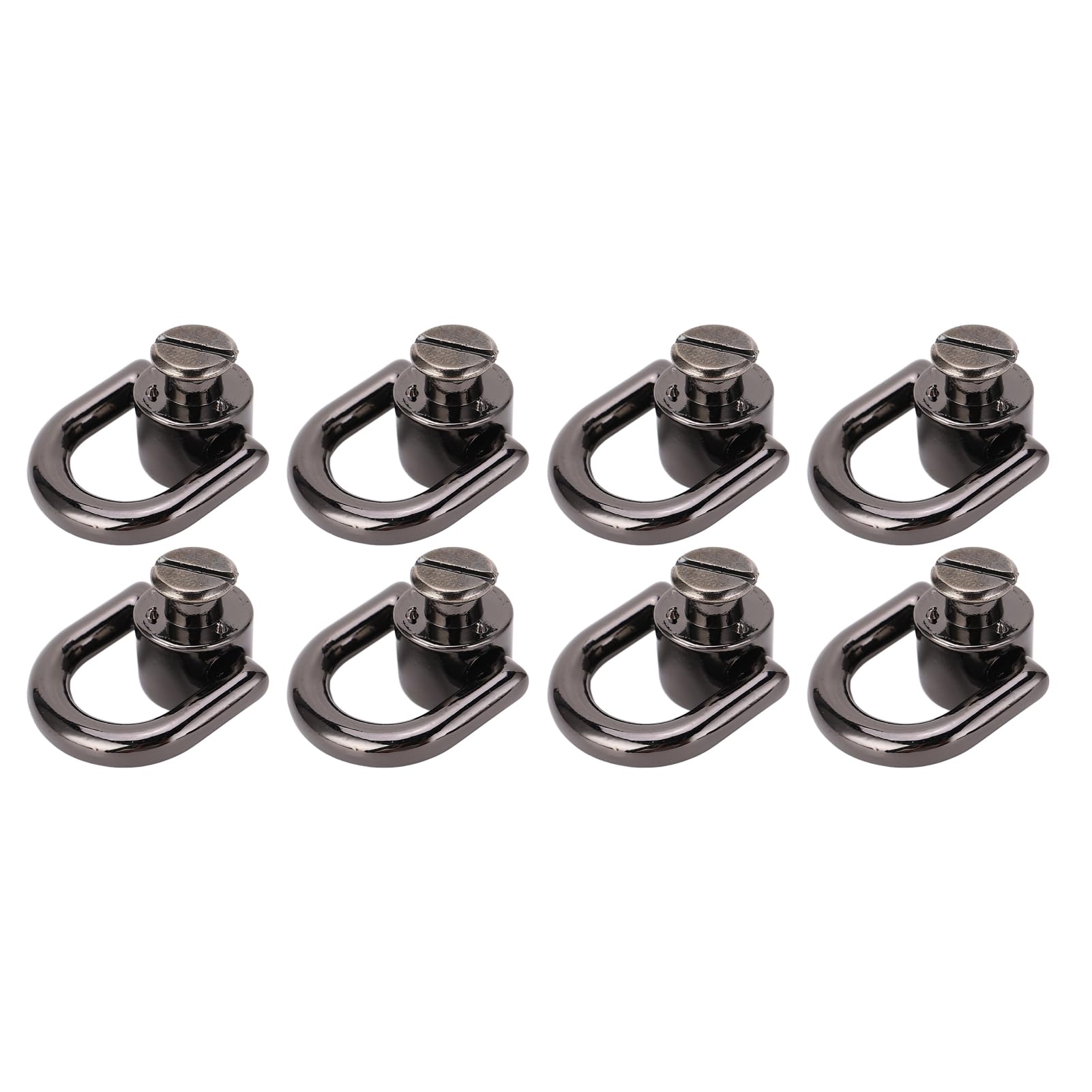 20PCS D Ring Rivet en alliage de zinc et fer 11x19mm Bouton Boule Stud ...