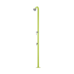 Belfer 42D4 Douche Extérieure Laiton Chromé – Mitigeur Eau Chaude/froide – Modèle Rouille – Fabriqué En Italie