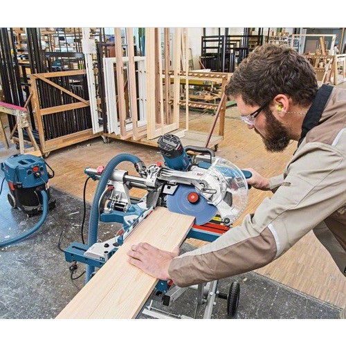 Scie à onglet radiale BOSCH 0601B22600 Ø254cm GCM 350-254 Professionnal - 4