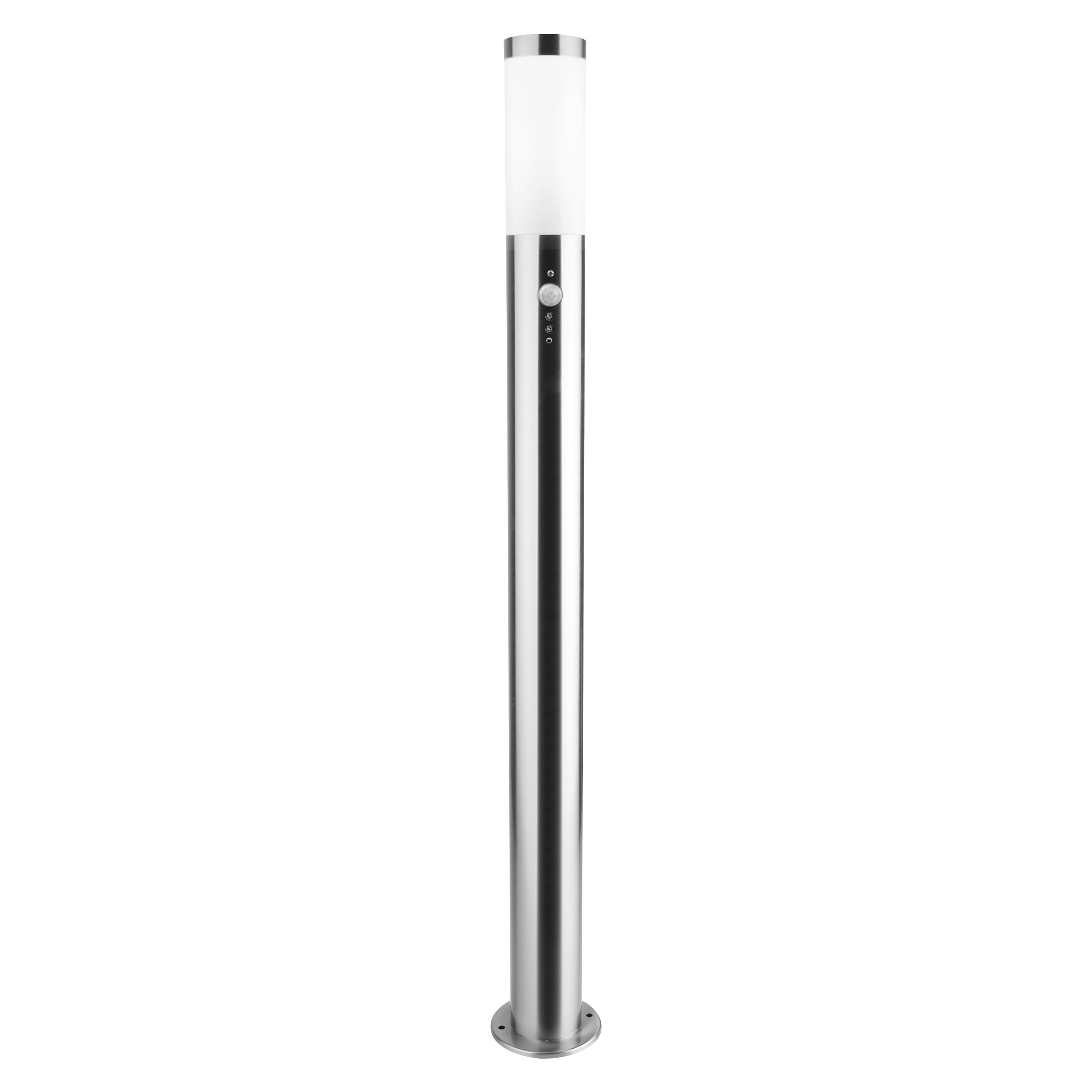 Lampione per esterni con sensore di movimento BERGEN - 1 x E27 max 25W - IP44 - Acciaio inox - INSPIRE - 2