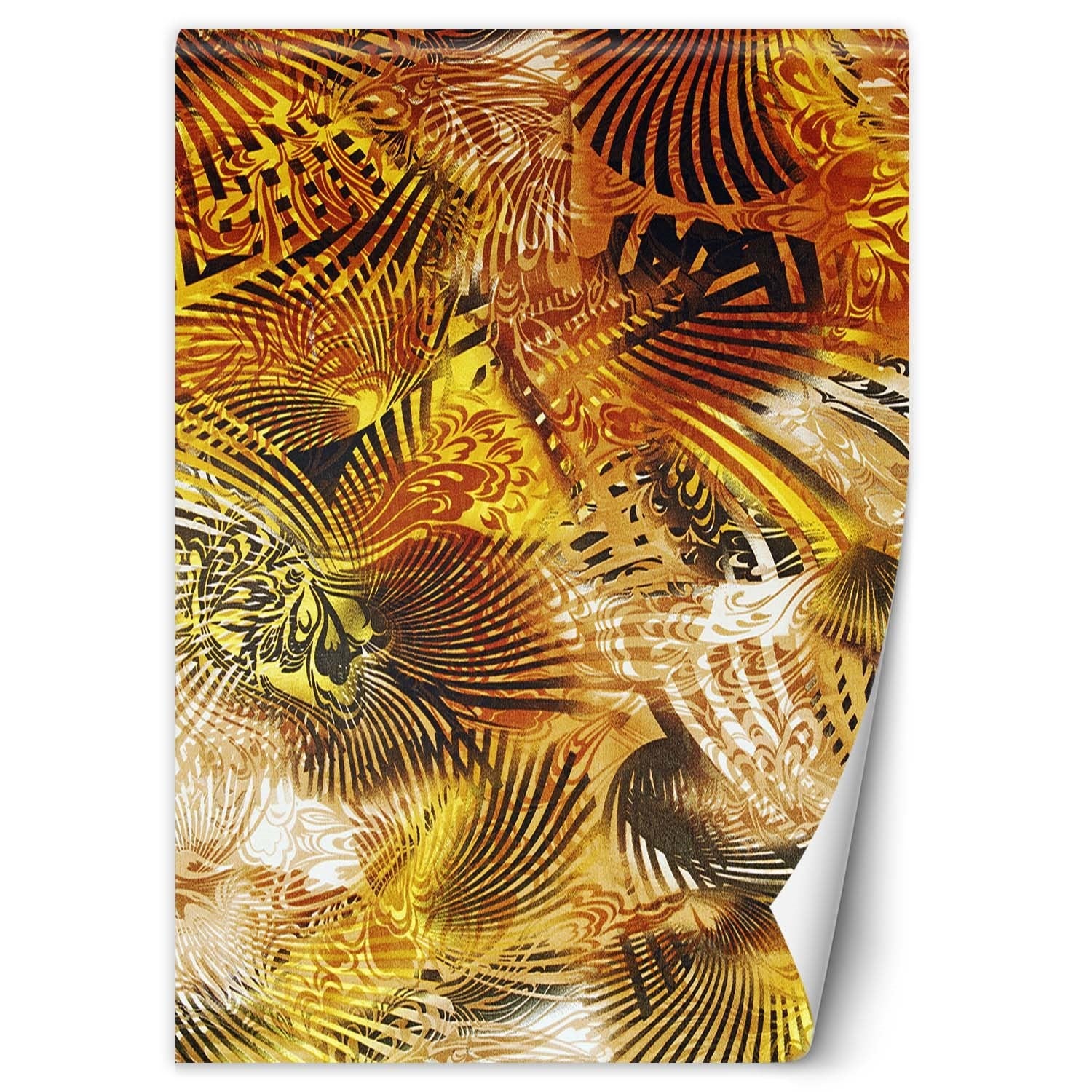 Fototapeta, Afrykańskie wzory glamour 100x140
