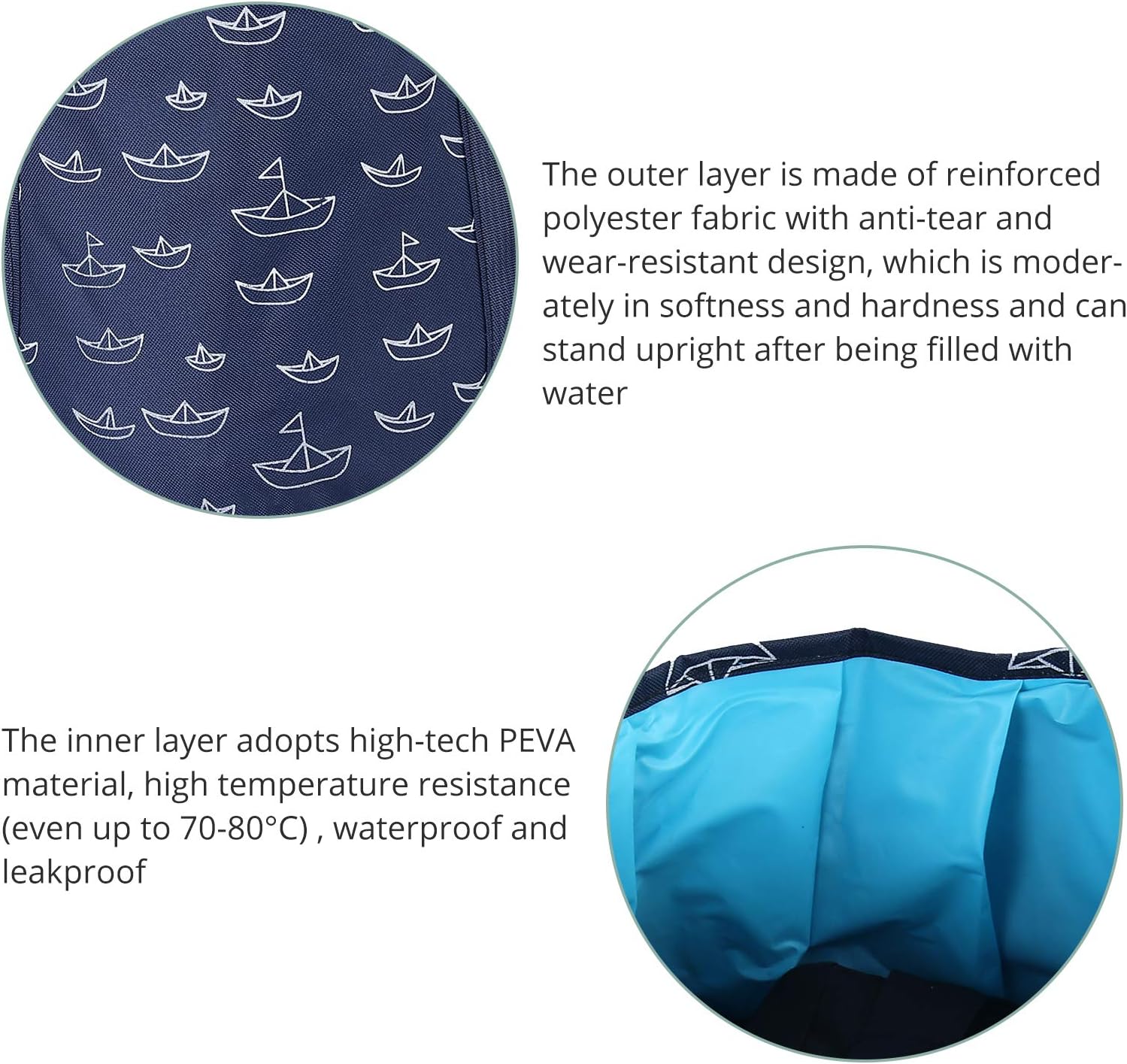 26L Bain de Pieds Pliable - 2