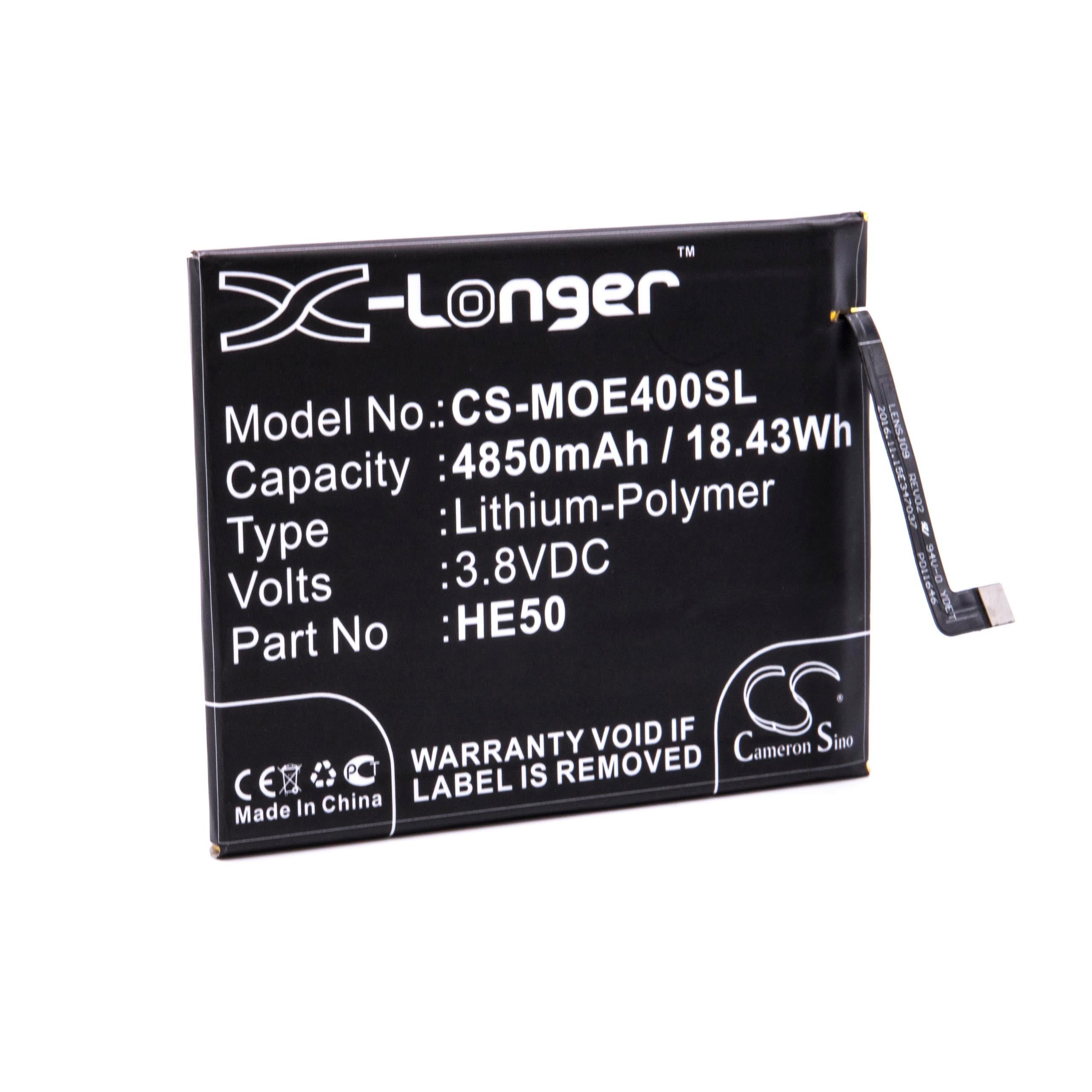 Batterie Originale Motorola Moto E4 Plus – 5000 MAh – Interne – Neuf Sous Emballage