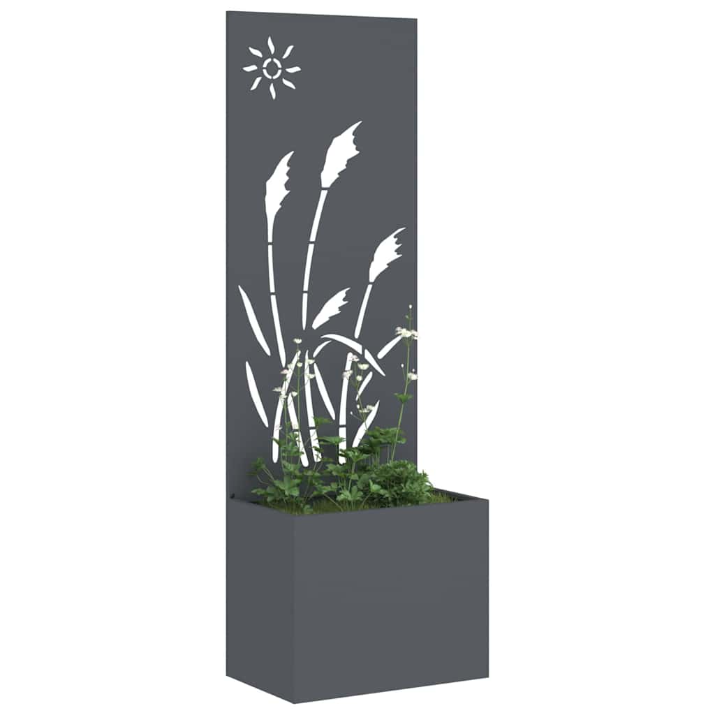 Écran de confidentialité de jardin Anthracite 50 x 140 cm vidaXL - 4
