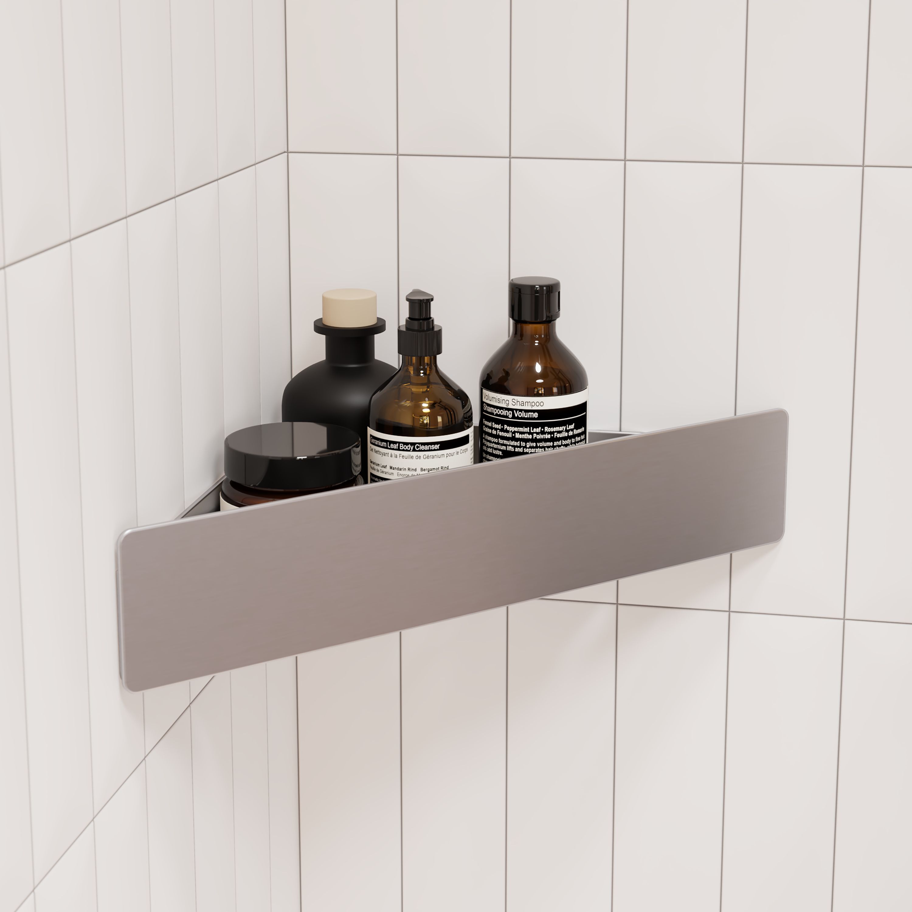 Organisateur de douche Neo gris / argent 31.11x6x22 cm - 6