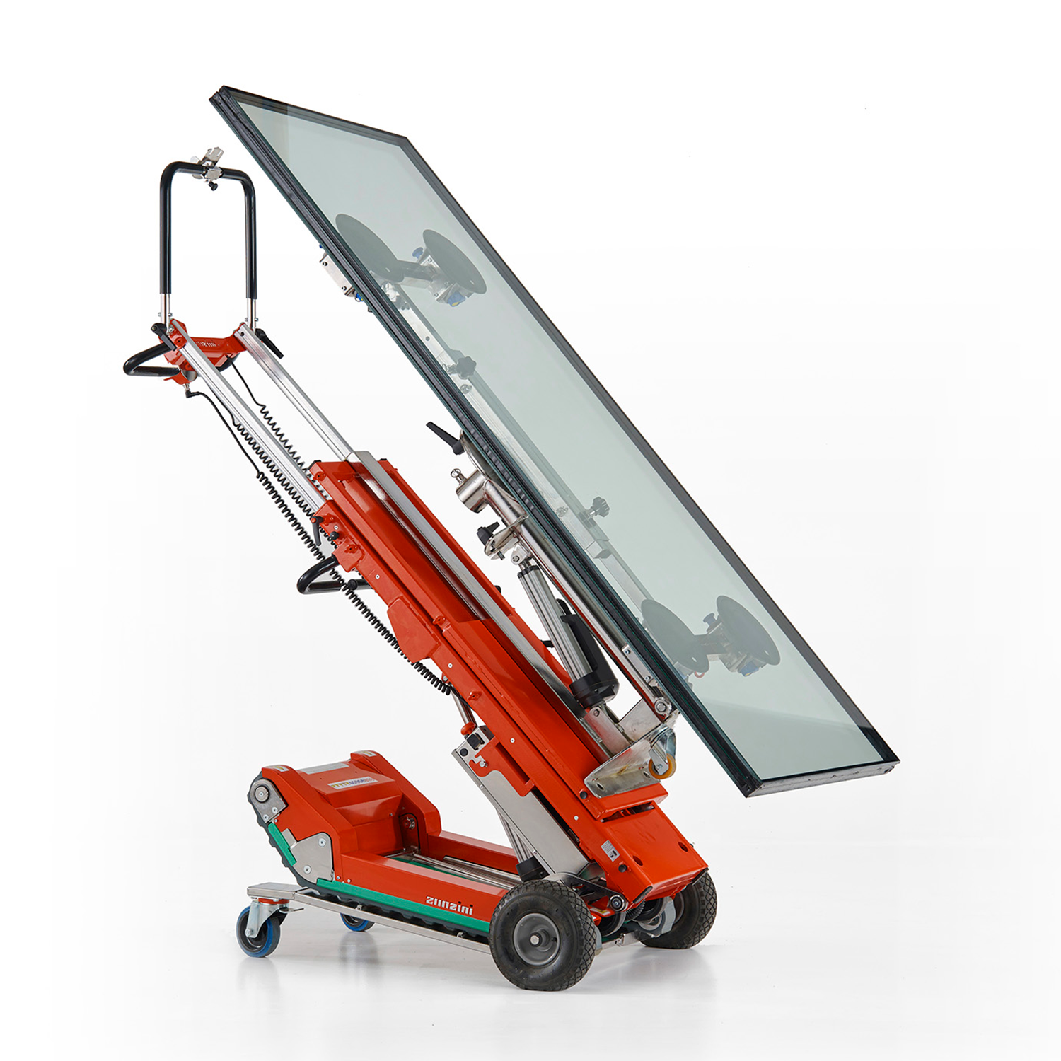 Carro sobe-escadas elétrico Skipper Lift GL para instalação de envidraçados 3x2,7 m ventosas manuais 300 kg - 4
