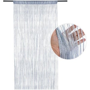 Tenda Zanzariera A Piastrine PVC Etnica Emmevi – 100x220 Cm, Per Porte E Finestre, Antimosche, Leggera, Impermeabile, Tagliabile Su Misura, Facile Da Montare