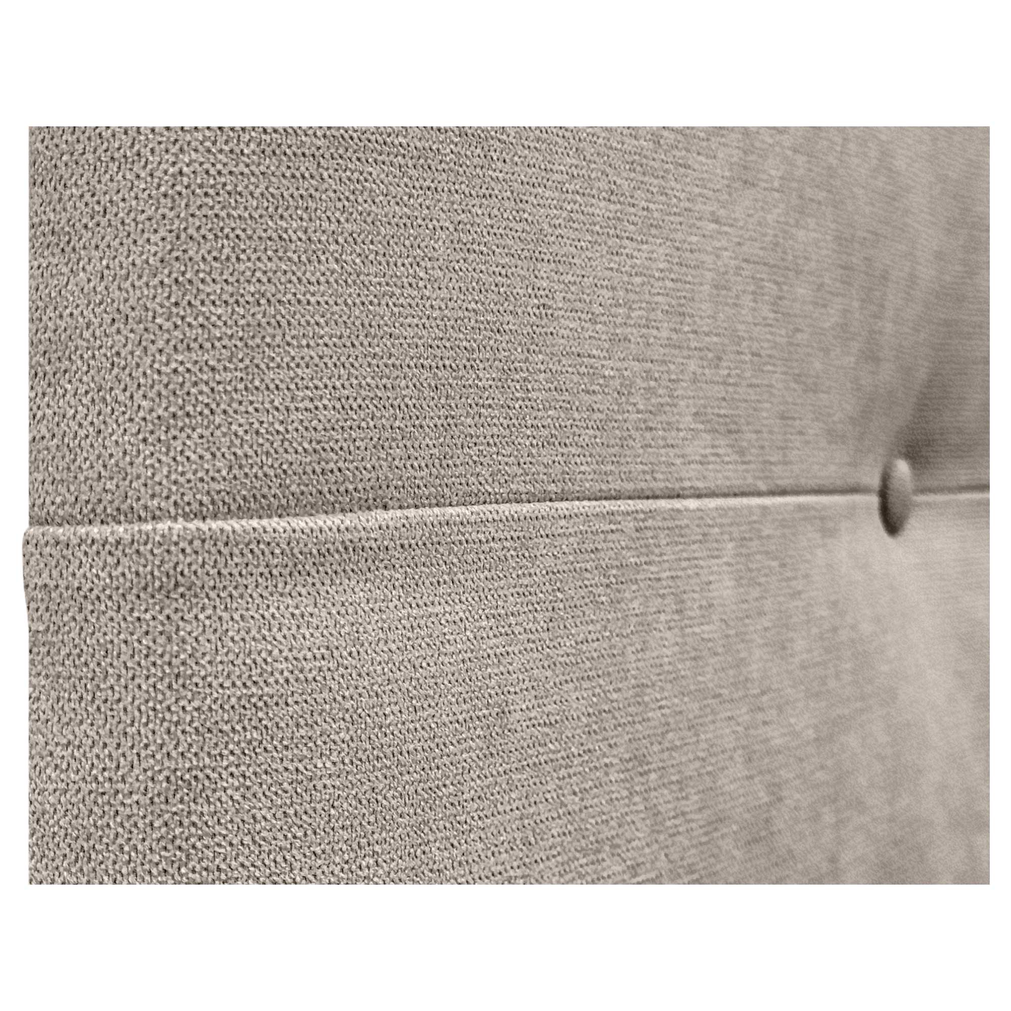 DHOME Testiera in tessuto AQUALINE Pro testiere, testiera imbottita, Letto di Lusso (Beige, 160 cm) - 2