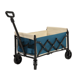 Chariot de Pêche de Plage Capacité de Charge 226,79 kg Chariot avec 6 Supports de Canne à Pêche Roues Gonflables en PU 330 mm Chariot de Sable en Aluminium Robuste pour