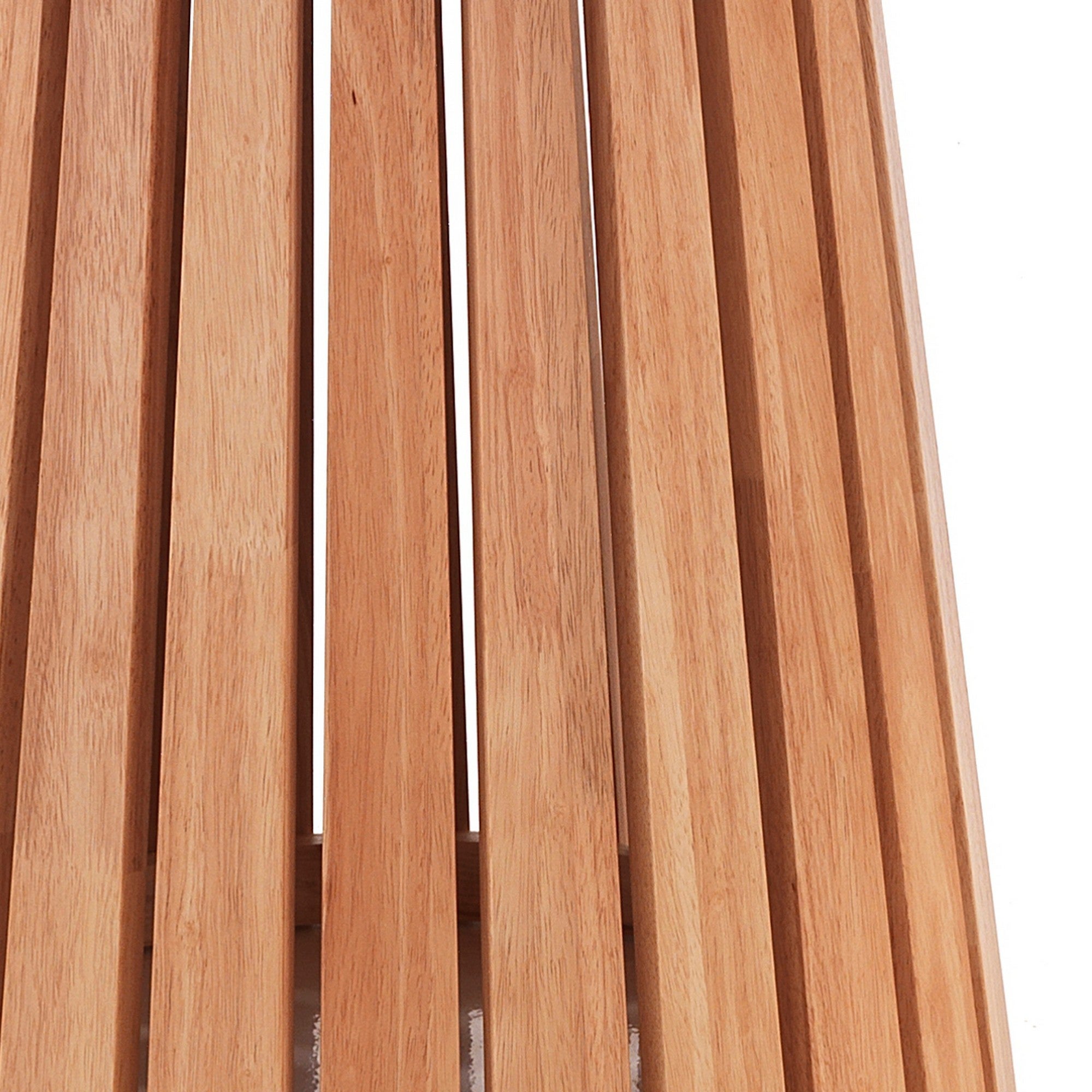 Tavolo rotondo VOLGA WOOD – Legno massello Rovere, MDF, H.75 Ø.137, 6 posti, per sala da pranzo - 5