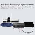 Router Terminal Router de 5V/9V/12V, fuente de alimentación de respaldo UPS de CC para ...