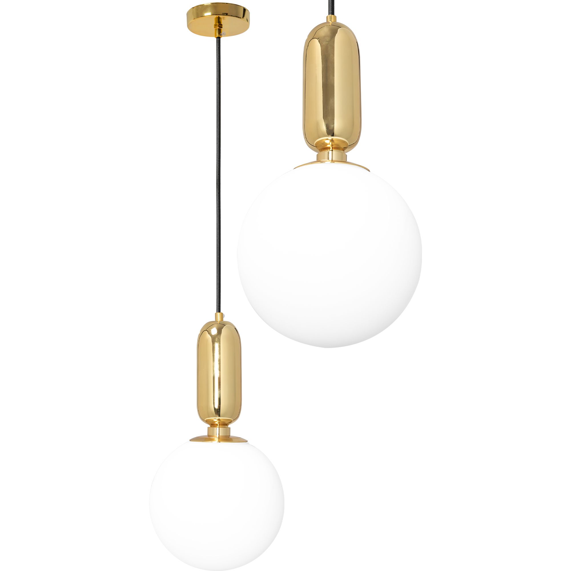 Lampa Sufitowa Wisząca Toolight App474-1Cp Złoty