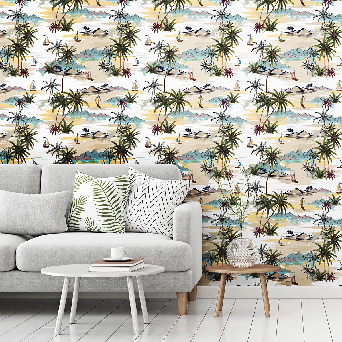 Adesivo arazzo tropicale San Luis - Sticker adesivo - adesivi murali - 60x60cm - 5