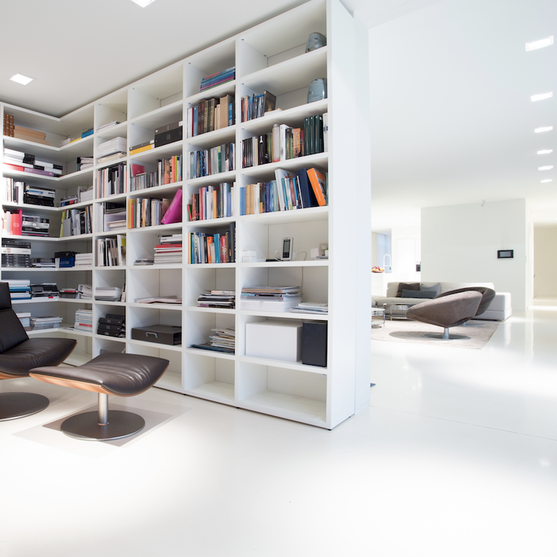 Spot LED Encastrable Carré BLANC 18W (Pack de 10) - Blanc Chaud 2300K - 3500K - SILAMP - 2