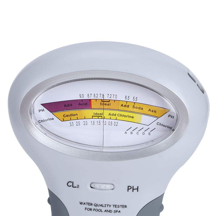 Qualité Eau Testeur,Portable Numérique Moniteur,Ph Eau Testeur Analyse Chlore Piscine Kit Test - 5