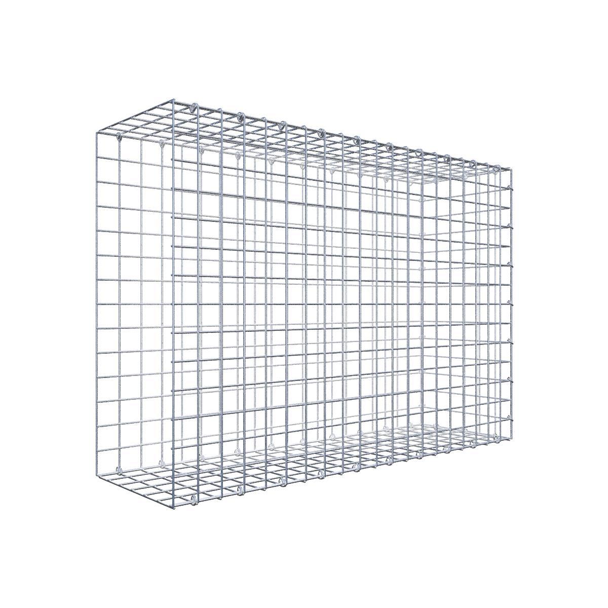 GABIONA Gabion De Culture Type 3 Carré, Maillage 5 X 10 Cm, Profondeur 50 Cm, Gabion 100 X 30 X 50 Cm (L X H X P), Anneau En C