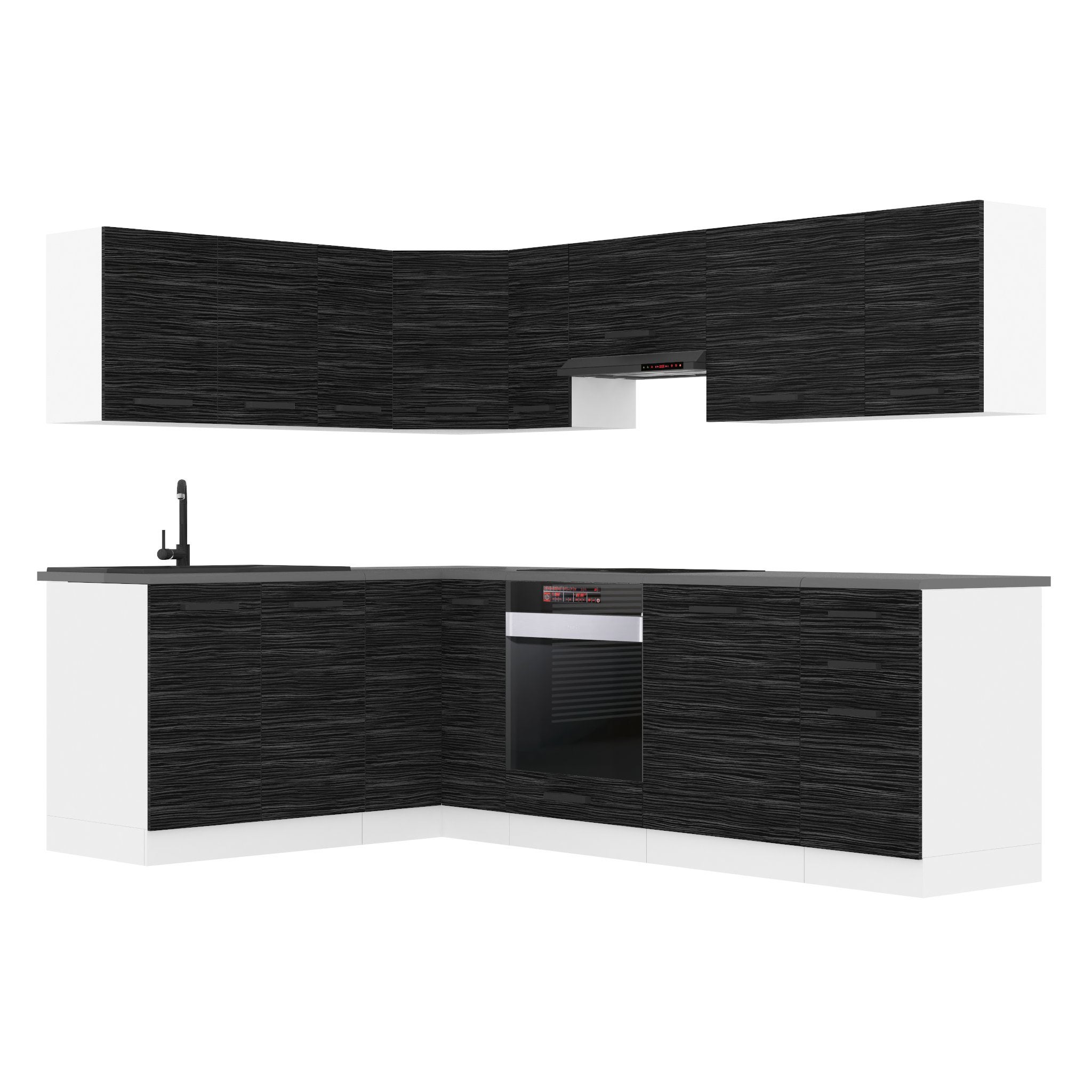 Cuisine Equipee Complete JANET. L-Forme Cuisine. Cuisine Complete Avec ...