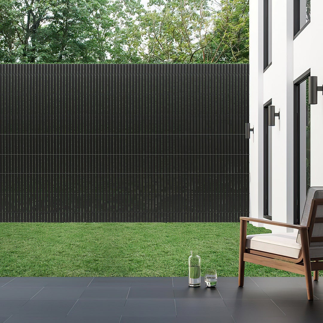 Osłona PVC 140x400 cm, odporna na pogodę, szary