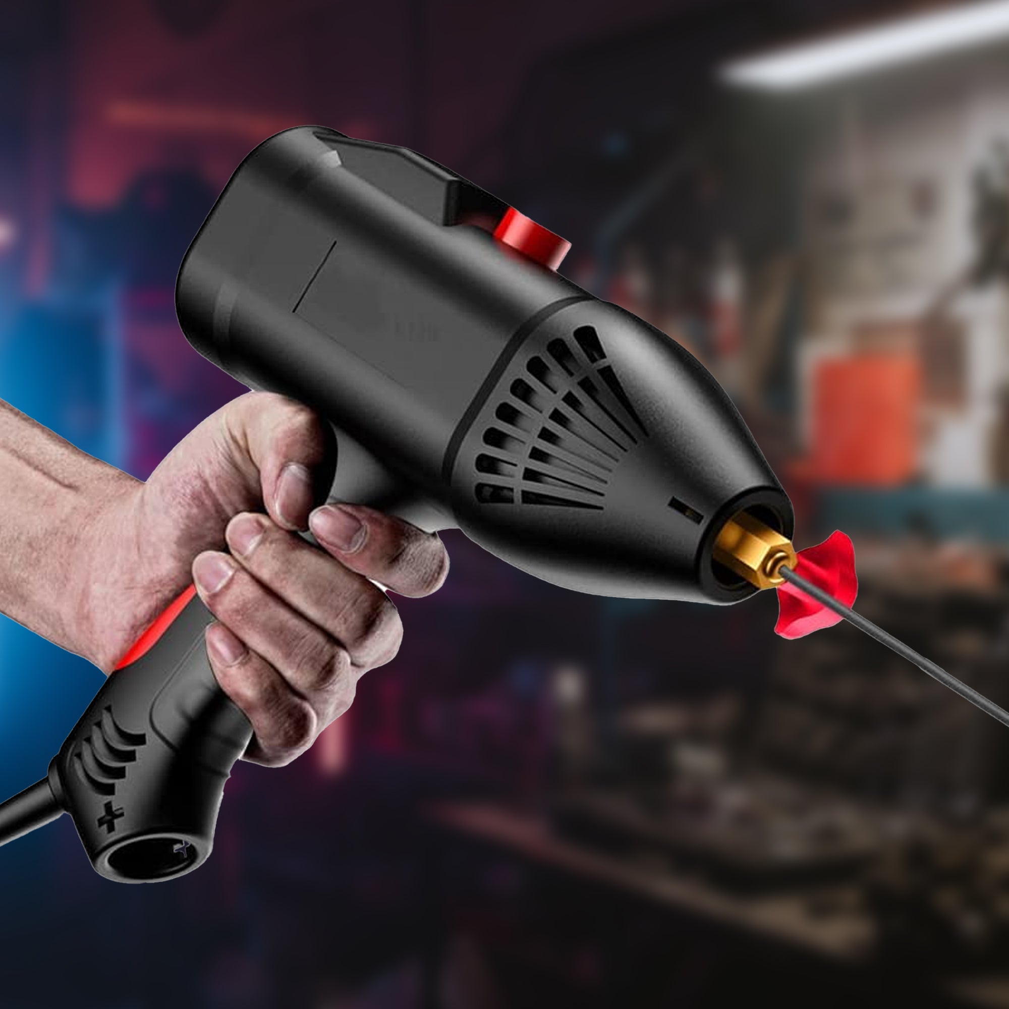 Saldatrice LCD ultra compatta FISHTEC - 9