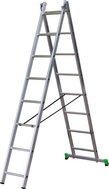 Échelle transformable avec stabilisateur CLT2 Centaure - 2 plans - 2 x ...